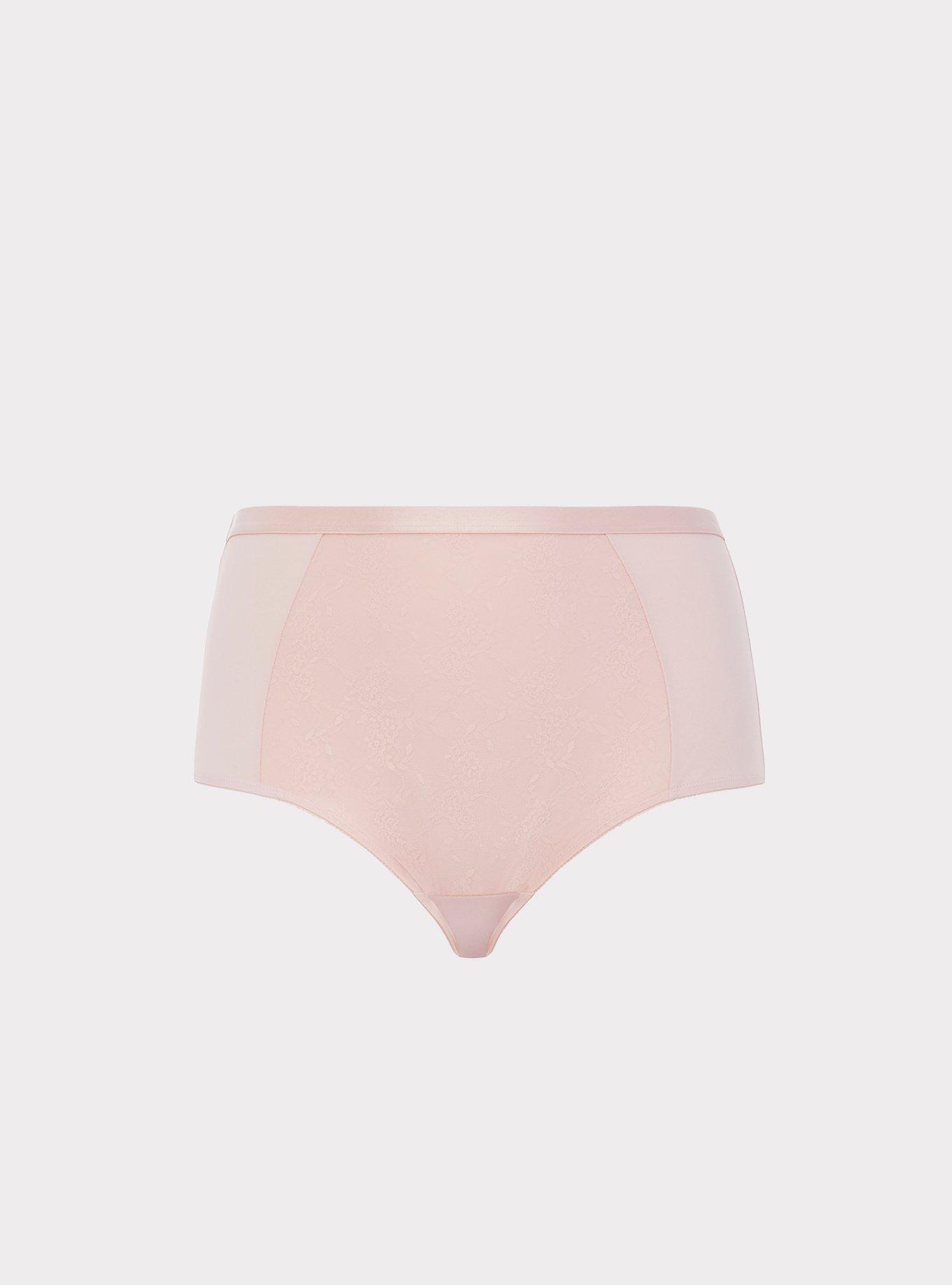 Smoothing Lace Mid Rise Brief