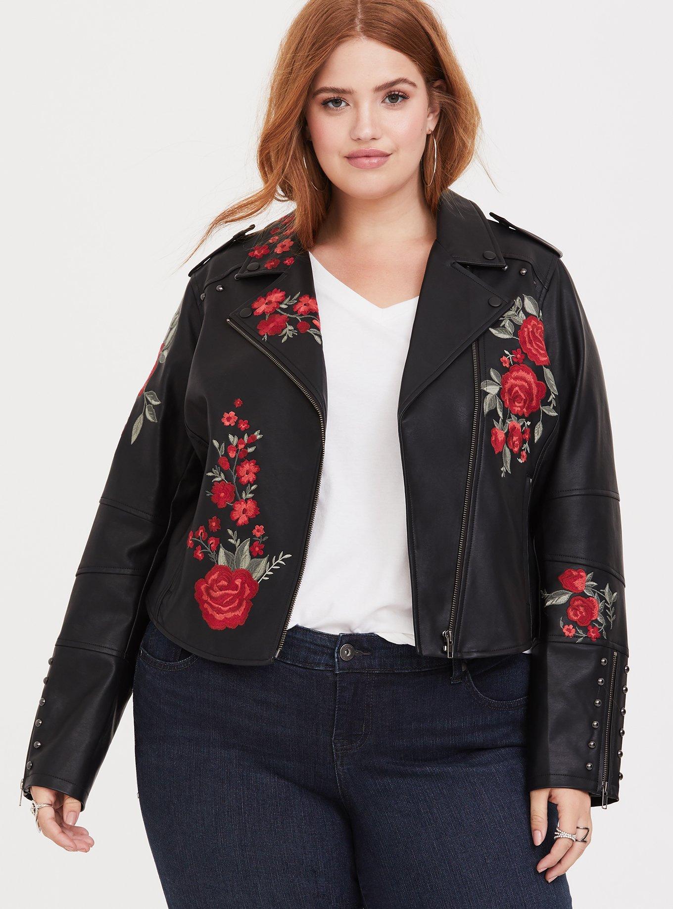 Torrid floral clearance jacket