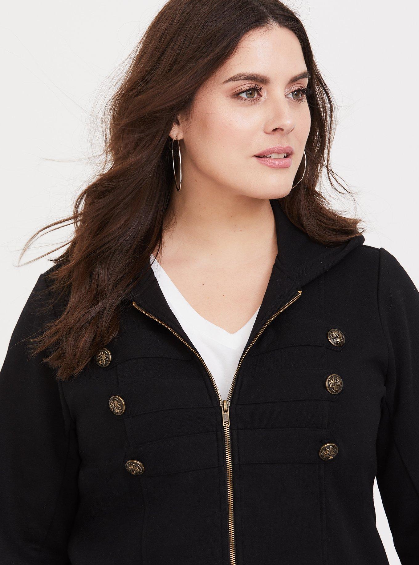 Torrid military hot sale coat