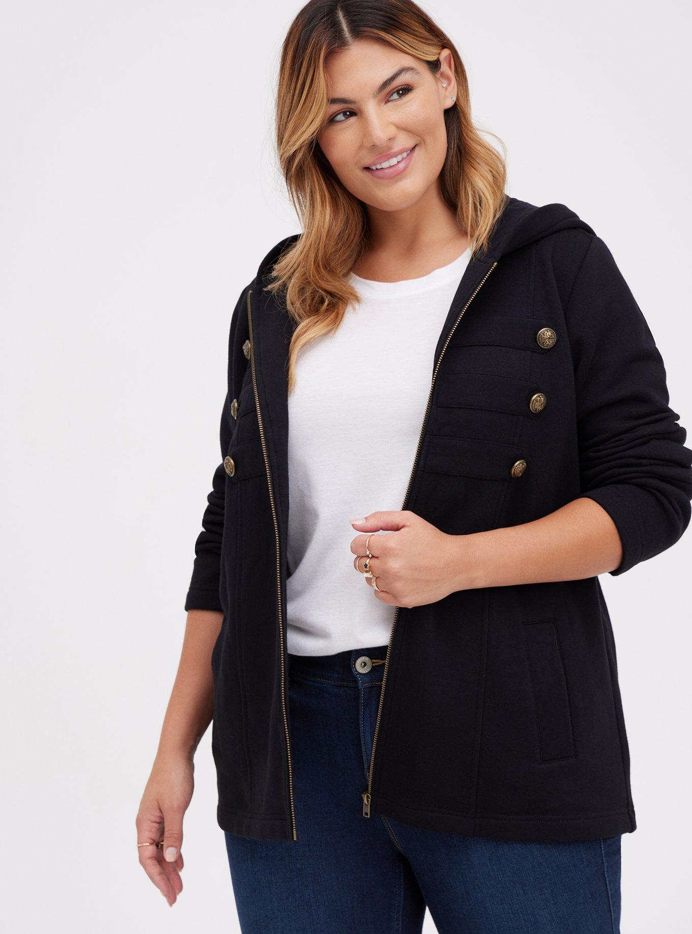 Torrid military outlet jacket