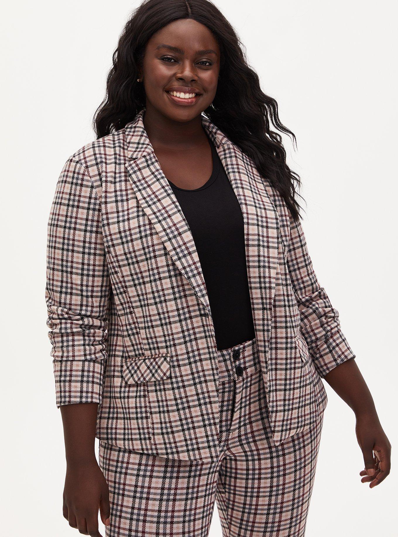 Plus Size - Studio Double Knit Blazer - Torrid