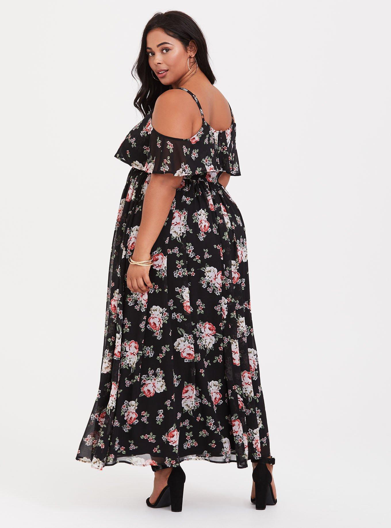 Torrid cold shop shoulder dress