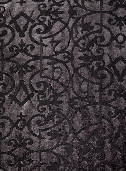 Outlander A. Malcolm's Print Shop Burnout Kimono, MULTI, alternate