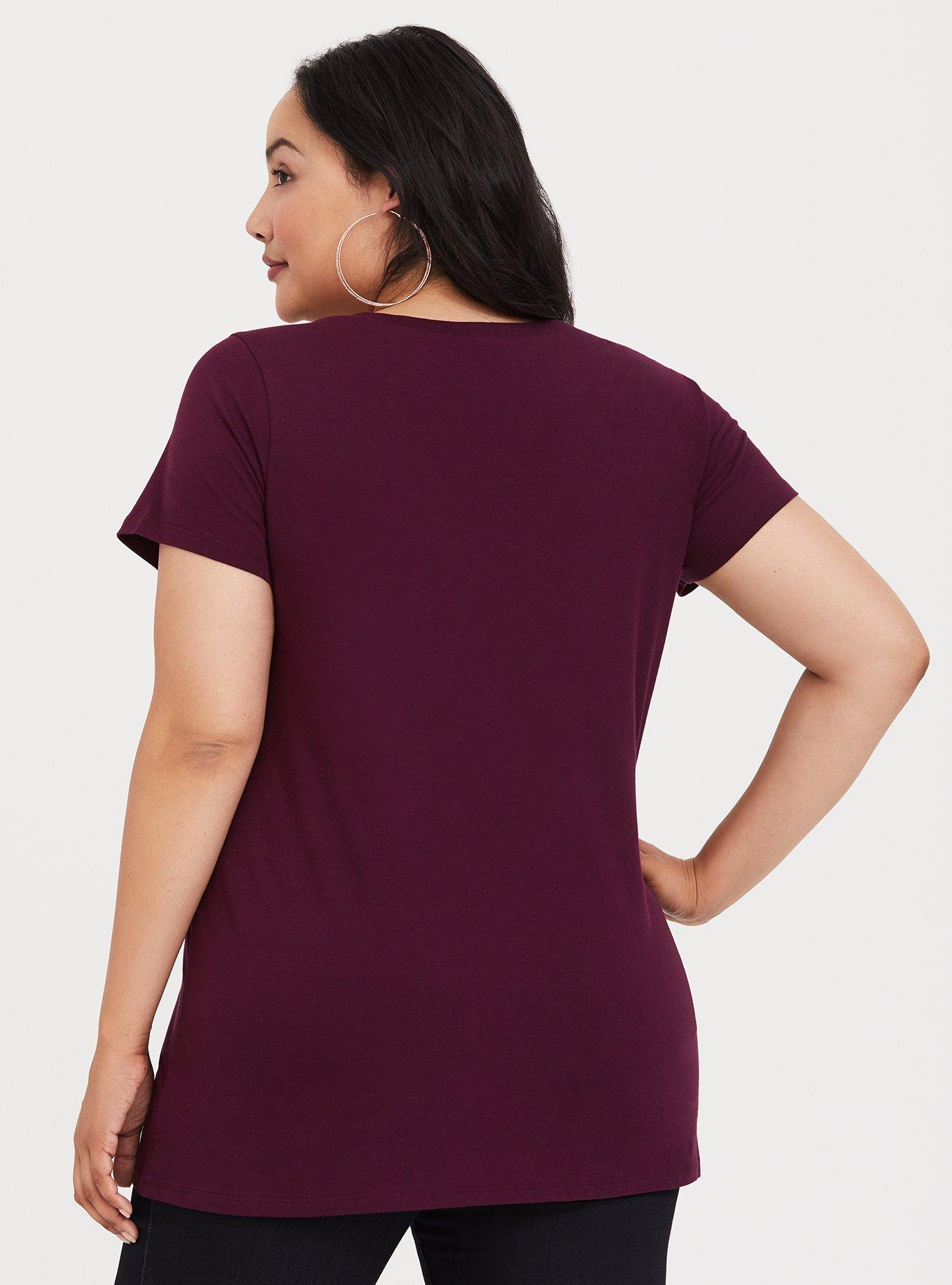 Harry Potter and the Sorcerer's Stone Slim Fit Tee, BURGUNDY, alternate