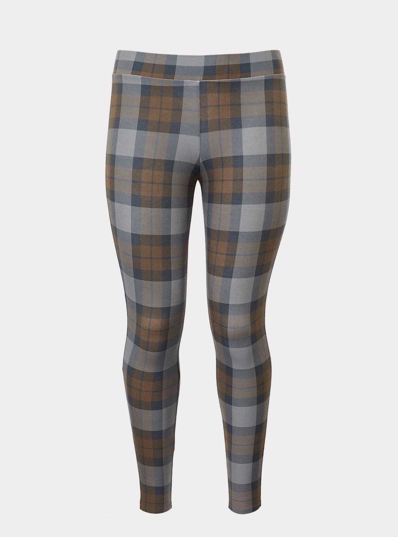 Torrid plaid leggings discount