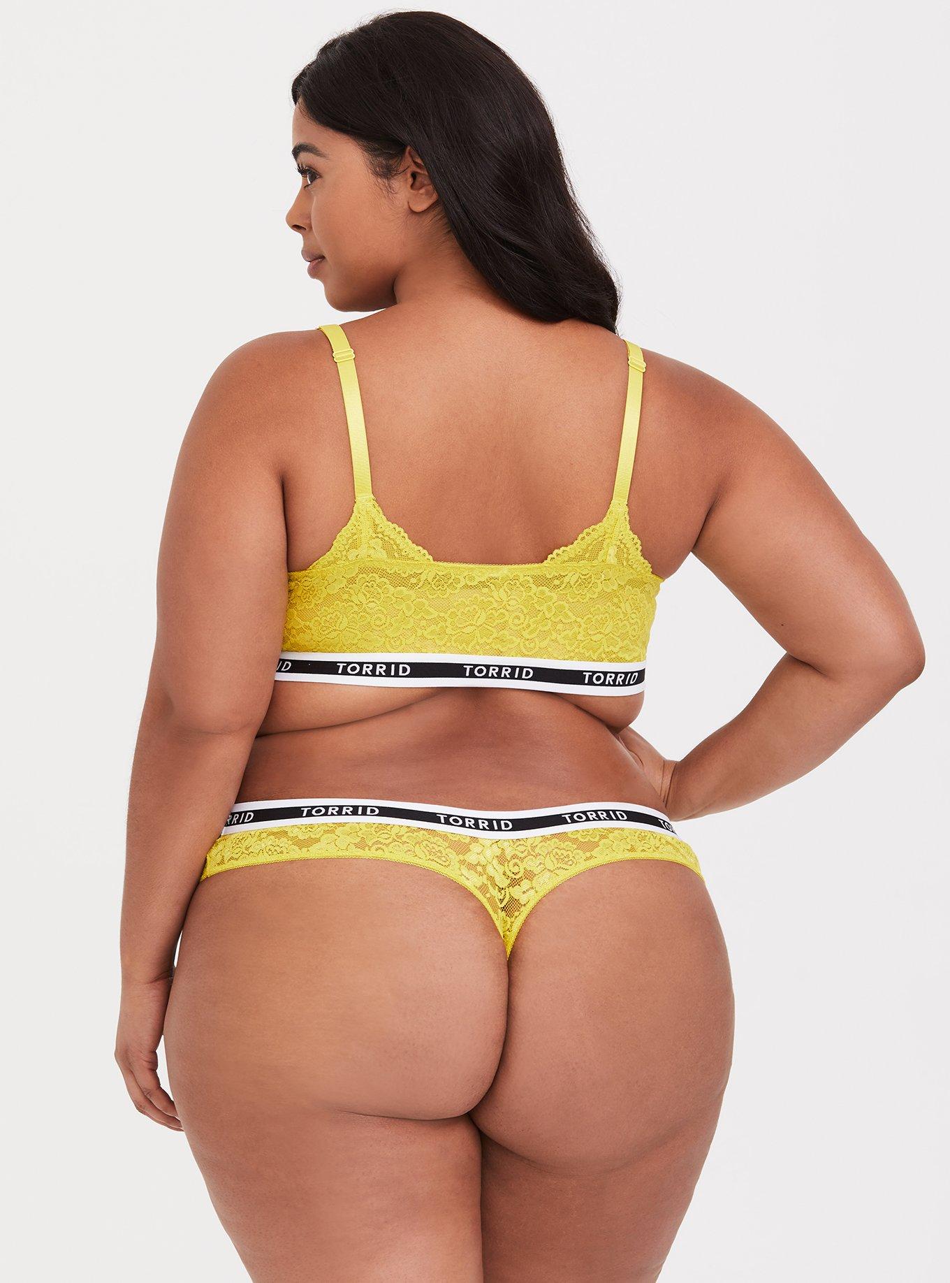 SIGNATURE LACE LOW RISE THONG - Beaufort