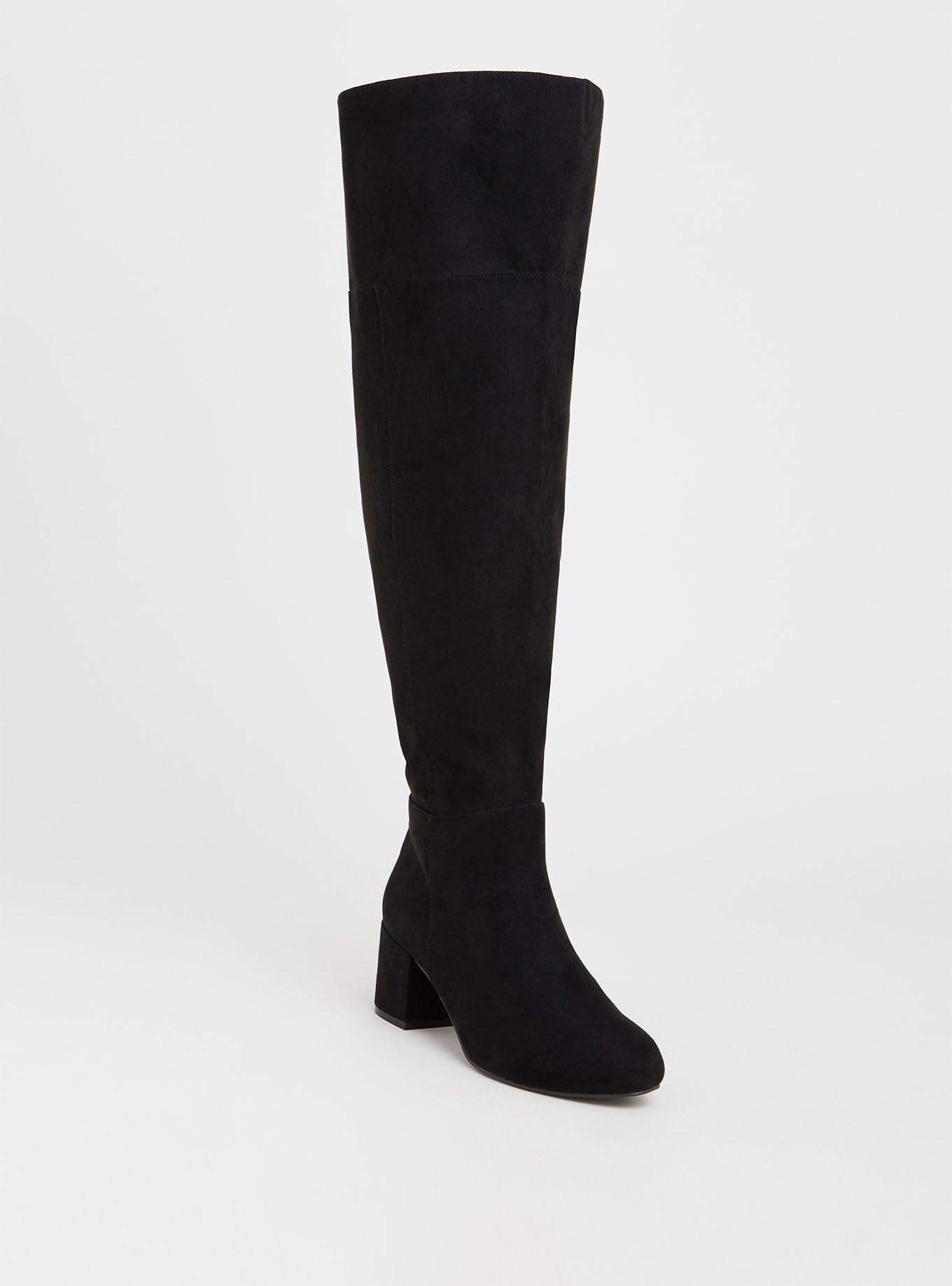 Torrid black over sale the knee boots