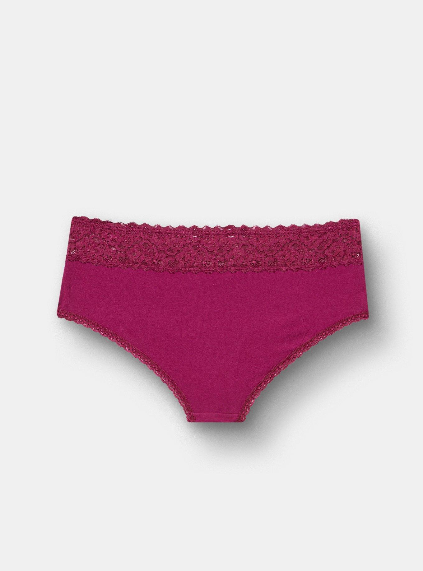 Cotton Mid-Rise Cheeky Panty, NAVARRA, alternate