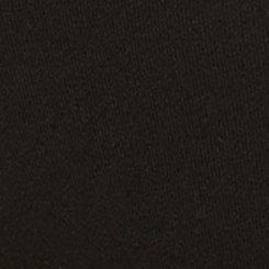 Cotton Mid-Rise Lace Trim Cheeky Panty, RICH BLACK, swatch