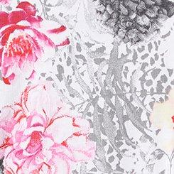 Cotton Mid-Rise Cheeky Lace Trim Panty, FLASHY FLORAL WHITE, swatch