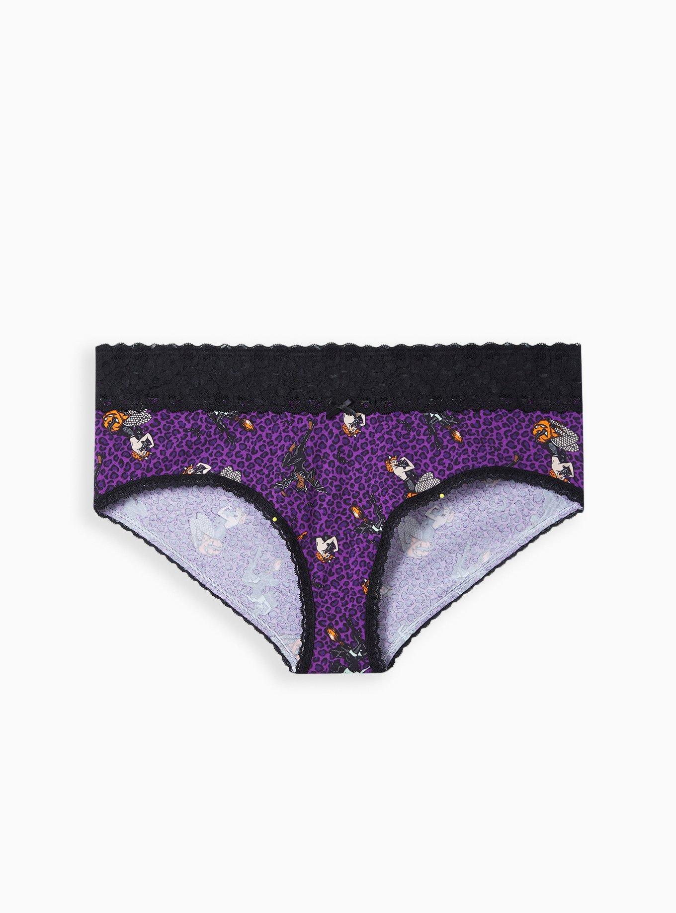 Amore Cheeky Medium Purple Plus Cheeky, 1X-4X