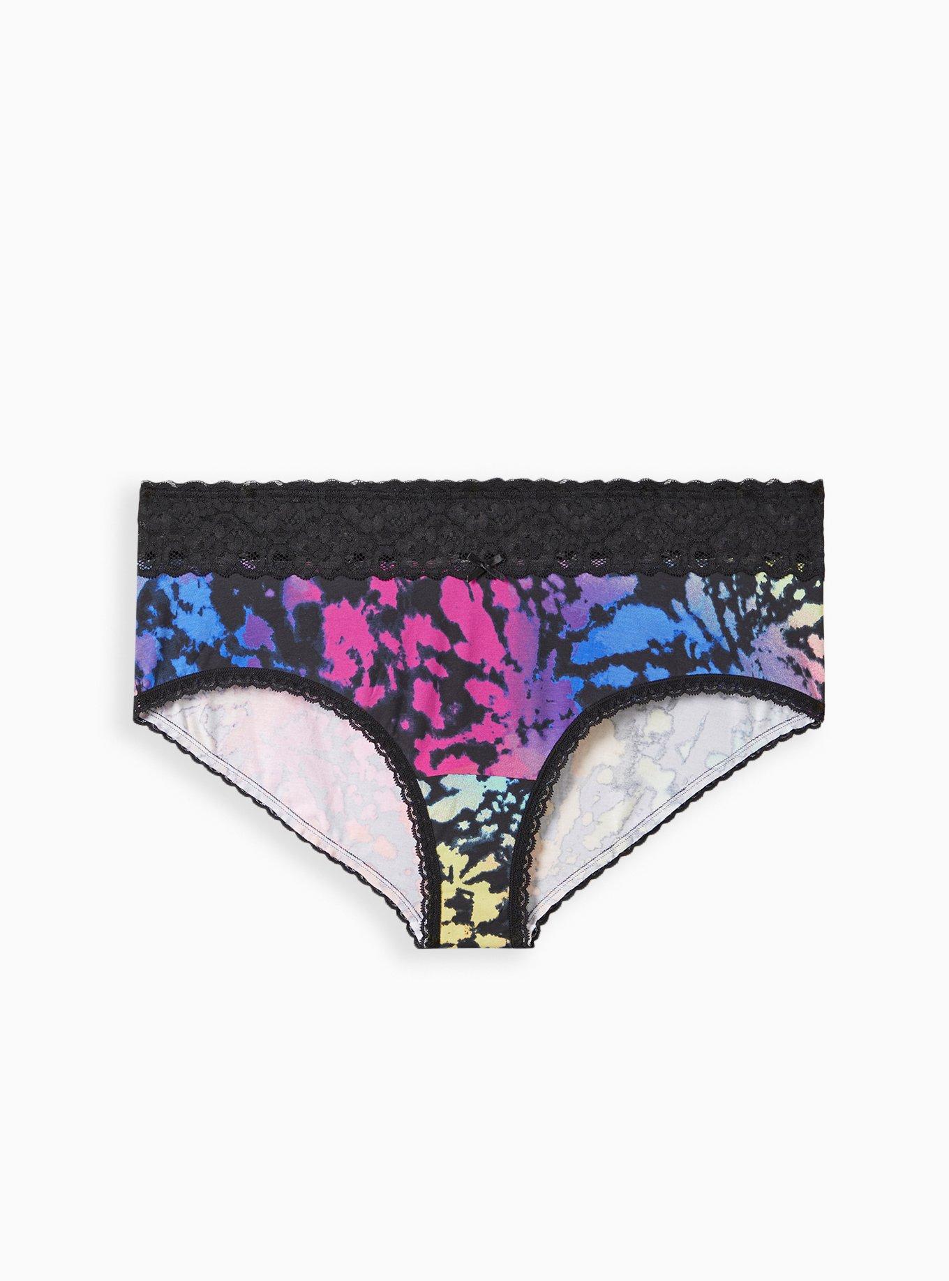 Be Lovely Tie Dye Women's Underwear hanes Women's Regular Briefs Size 9 one  of a Kind -  Canada