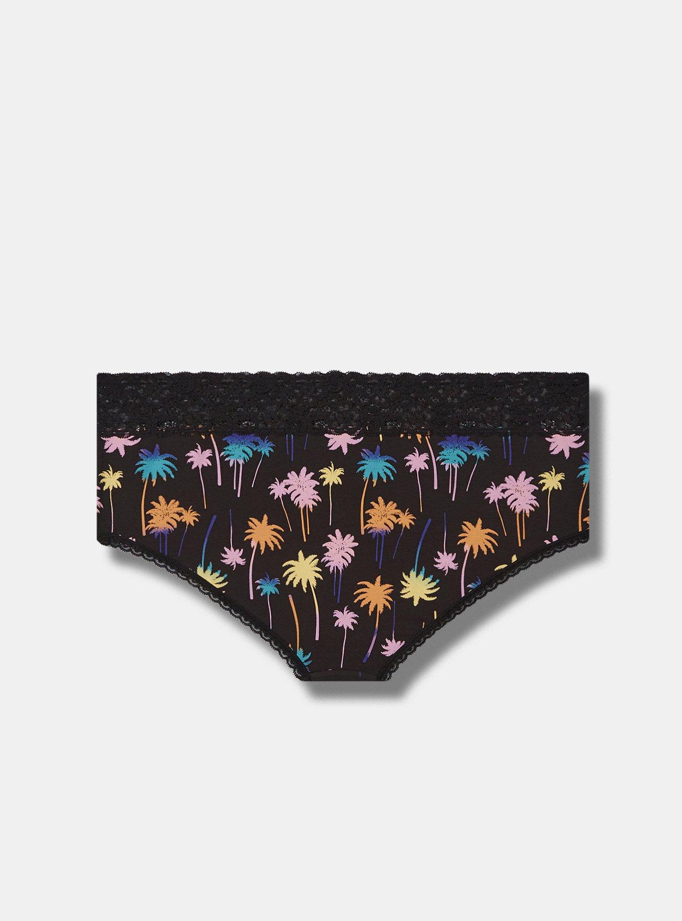 Torrid Cheeky Panties Underwear Floral Wide Lace Skulls Plus Size 6 30