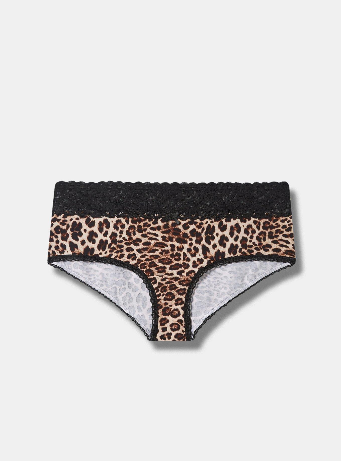 Buy Mid Waist Giraffe Print Hipster Panty in Golden Yellow with