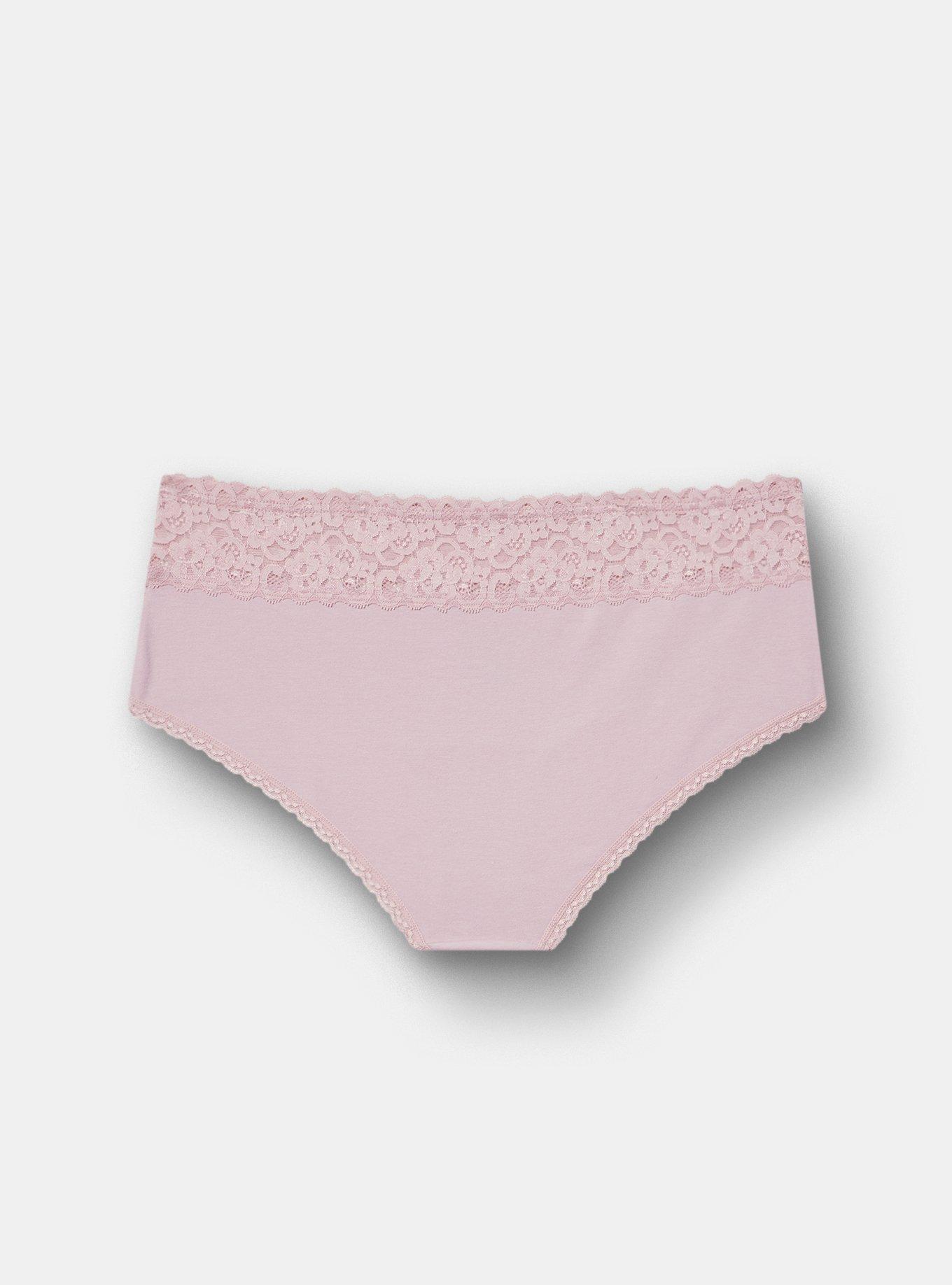 Cotton Mid-Rise Cheeky Panty, KEEPSAKE LILAC, alternate