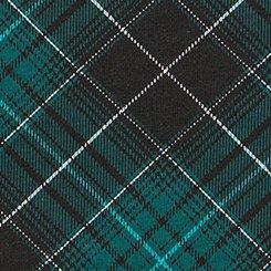 Cotton Mid-Rise Cheeky Panty, VERONA PLAID JUNE BUG, swatch