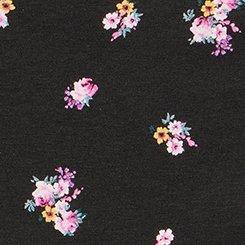 Cotton Mid-Rise Cheeky Panty, THURSDAY DITSY BLACK, swatch