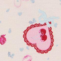 Cotton Mid-Rise Thong Lace Trim Panty, VINTAGE VALENTINES LOTUS, swatch