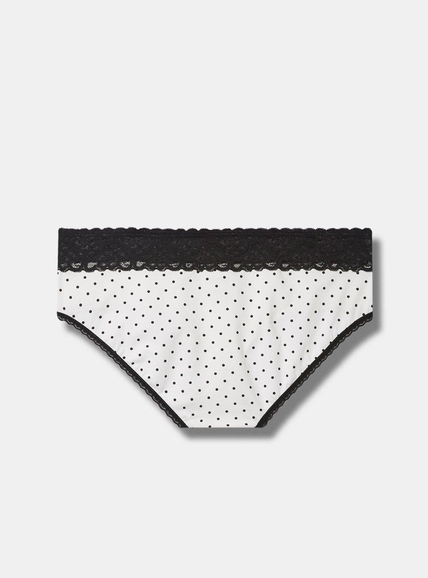 Cotton Bikini Panty - Black