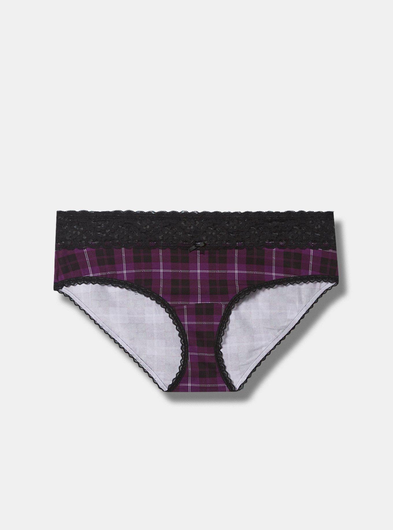 Purple Medium Boyshort Period Panties PLEASE VIEW SIZE CHART – Lovely Cloth