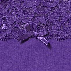 Cotton Mid-Rise Hipster Panty, TILLANDSIA PURPLE, swatch