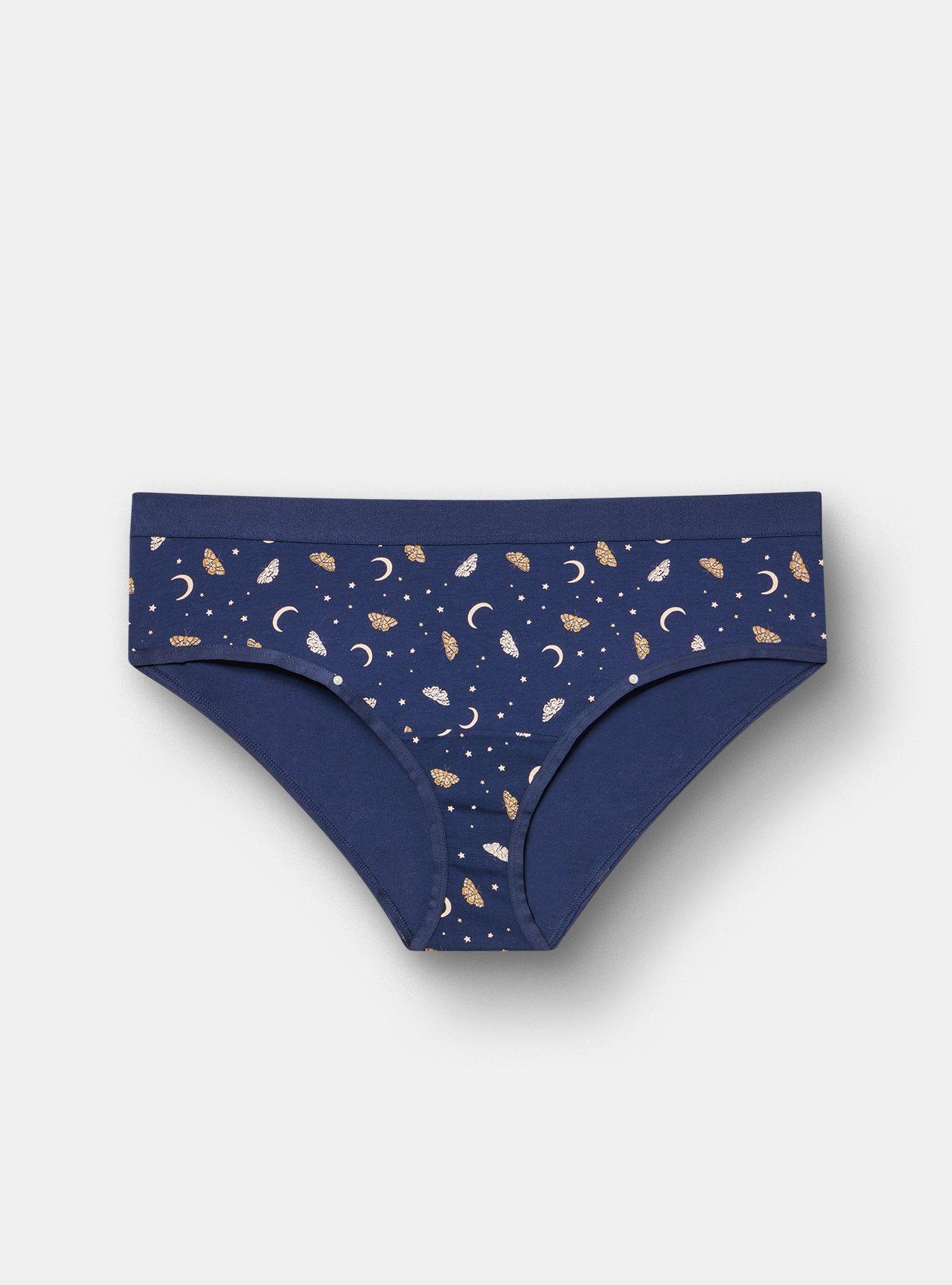 Cotton Mid-Rise Thong Panty