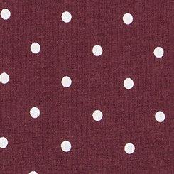 Plus Size Cotton Mid-Rise Lace Trim Hipster Panty, CHIC DOT WINETASTING, swatch