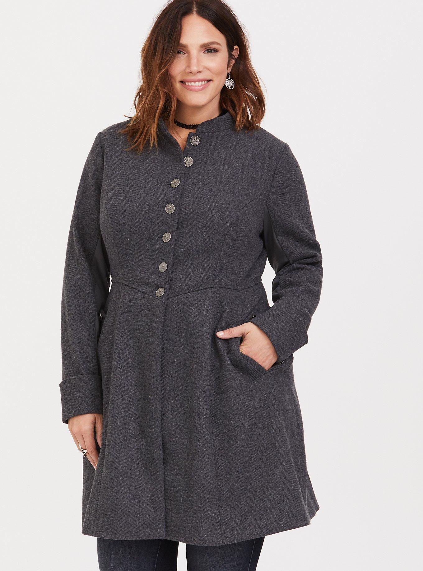 Torrid outlander outlet blue coat