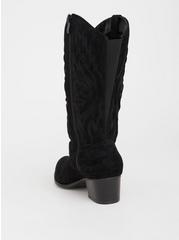 Cowboy Boot (WW), BLACK, alternate