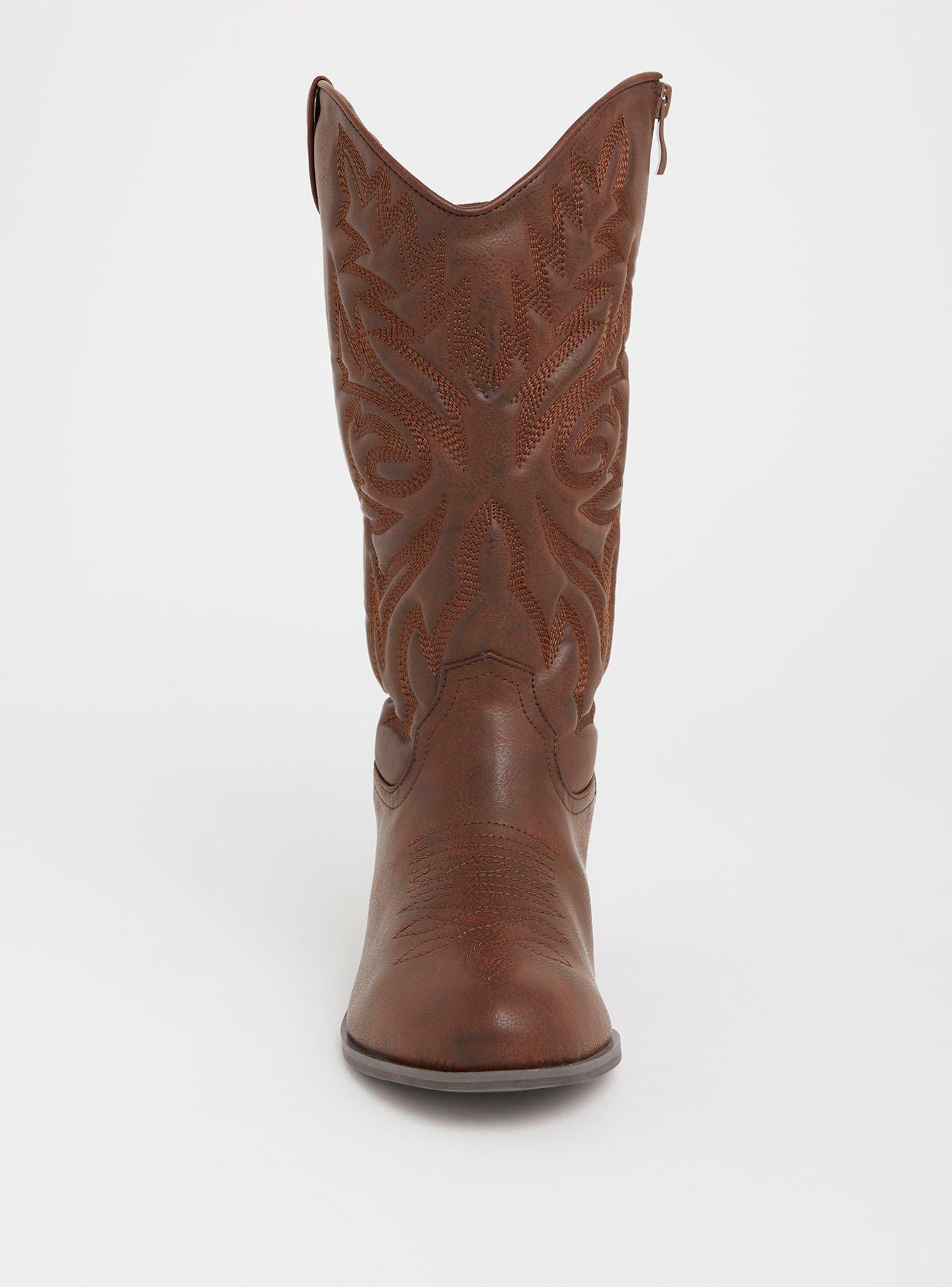 Plus size western shops boots