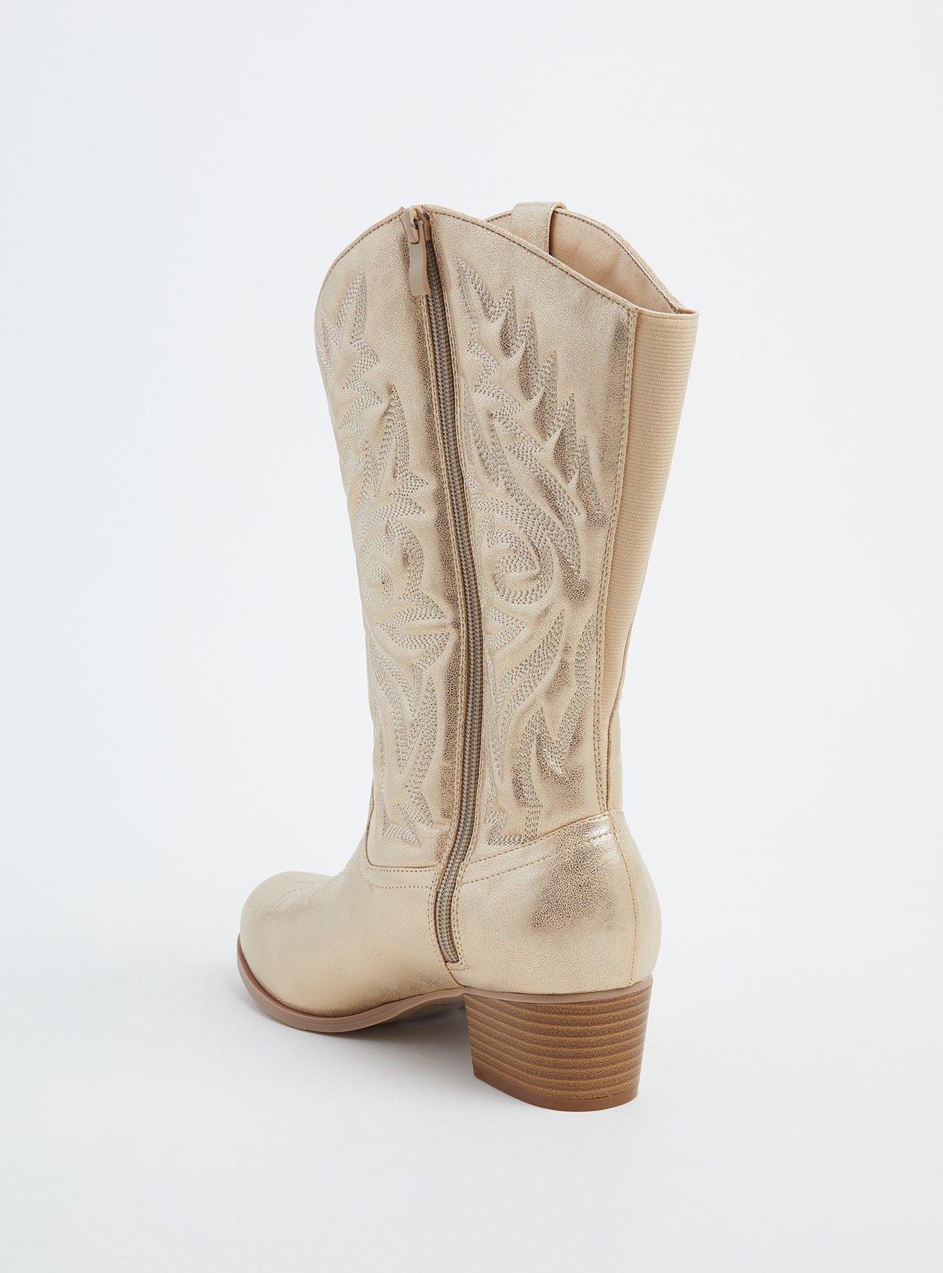 Plus size western boots best sale