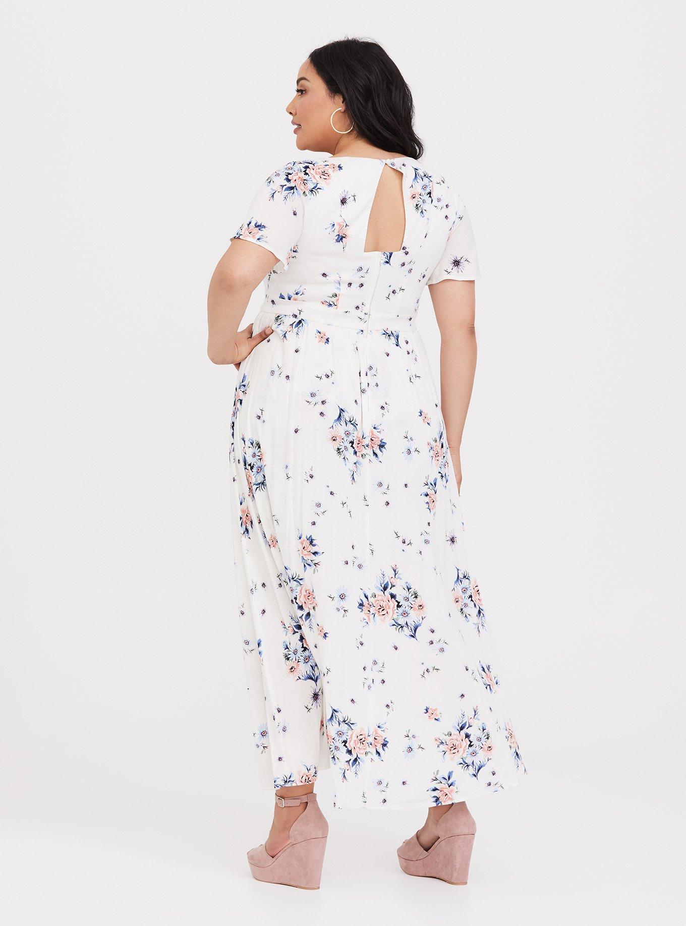 Shops torrid white maxi dress