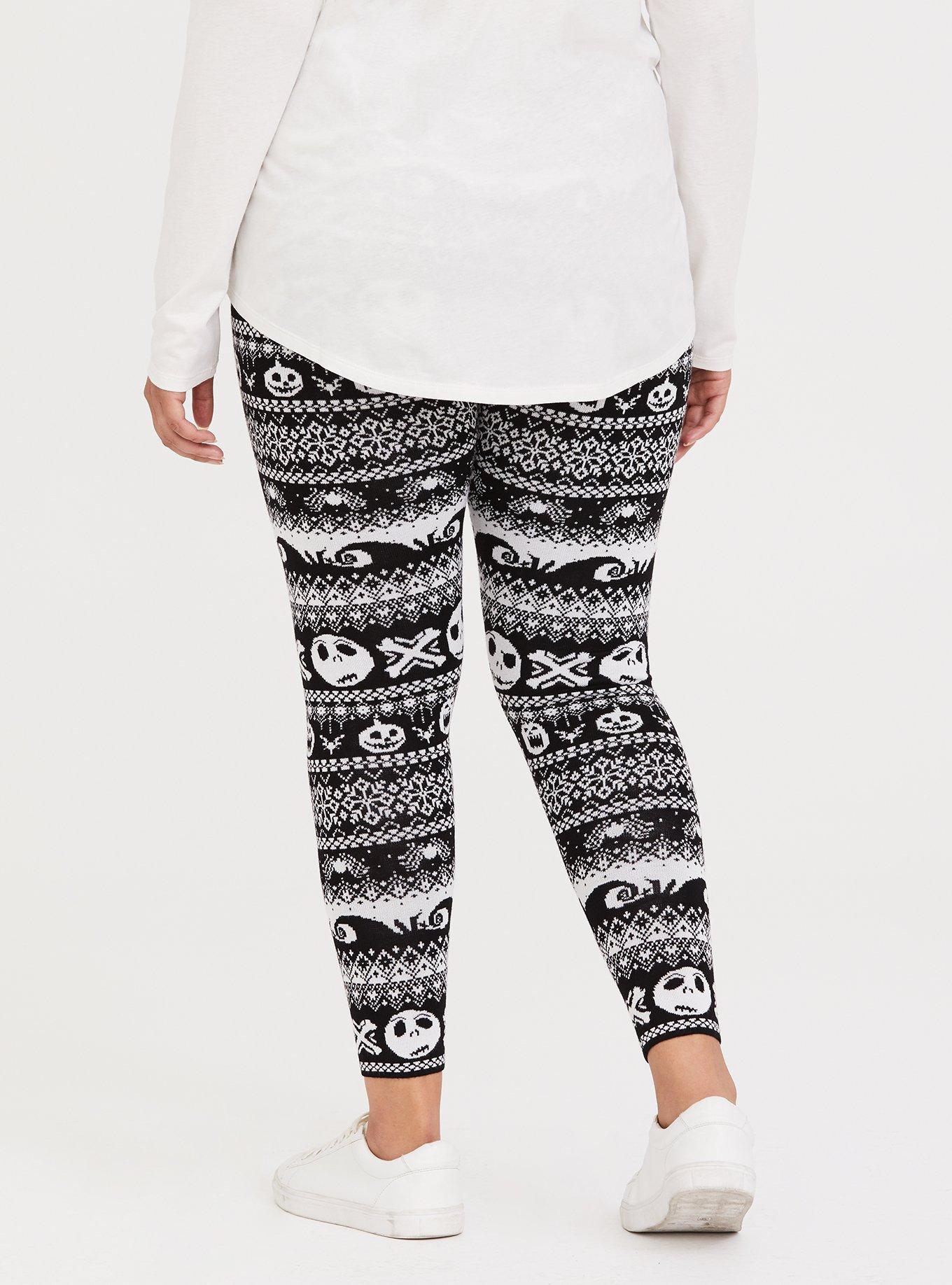 Plus Size - The Nightmare Before Christmas Sweater Legging - Torrid