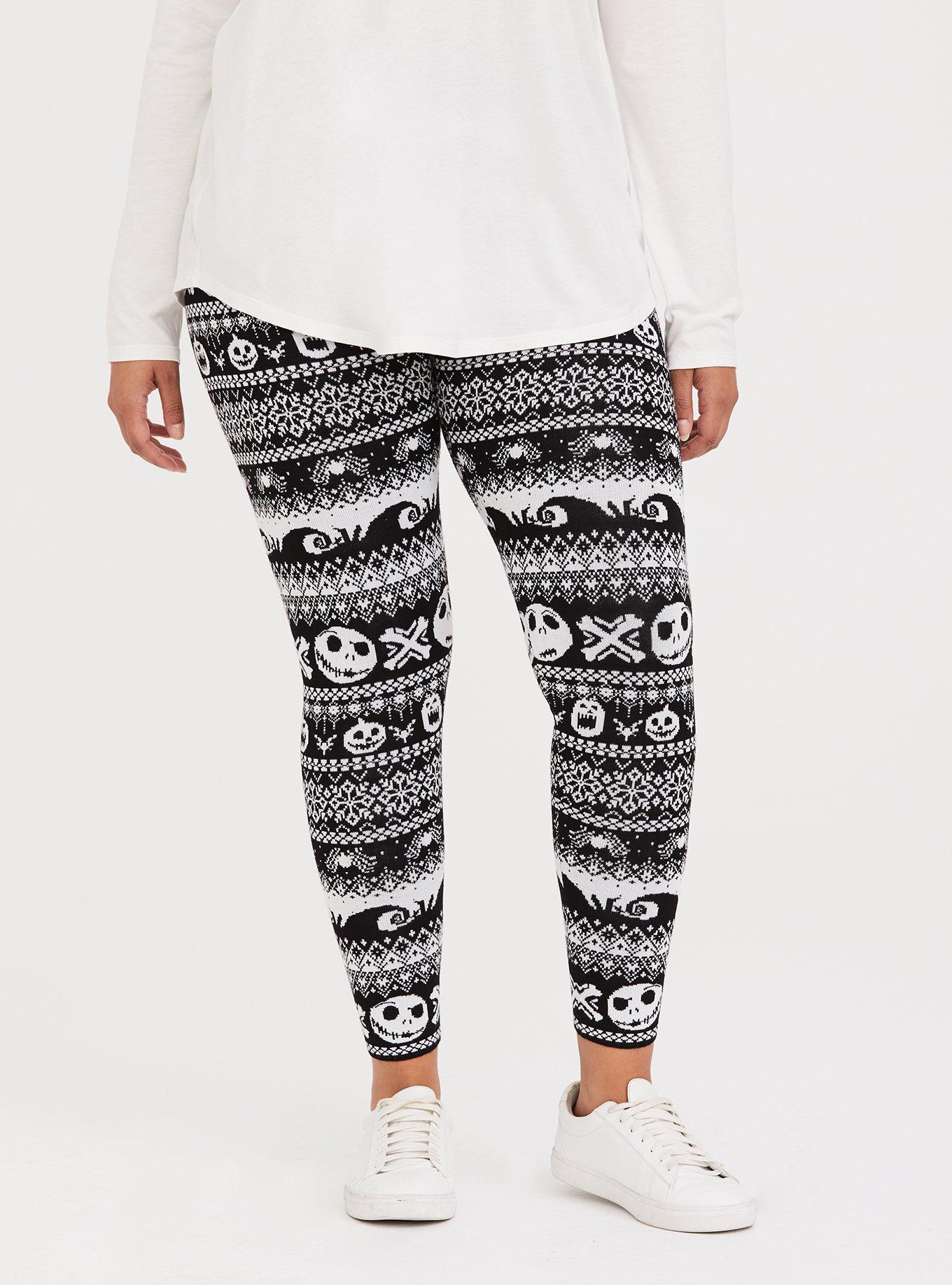 Plus Size - The Nightmare Before Christmas Sweater Legging - Torrid