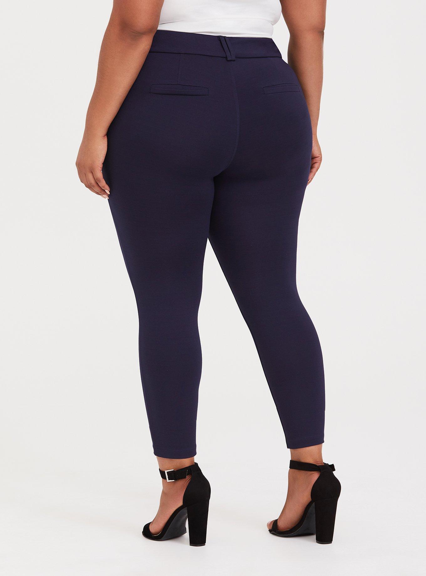 Torrid plus size slim best sale bootcut ponte stretch trouser