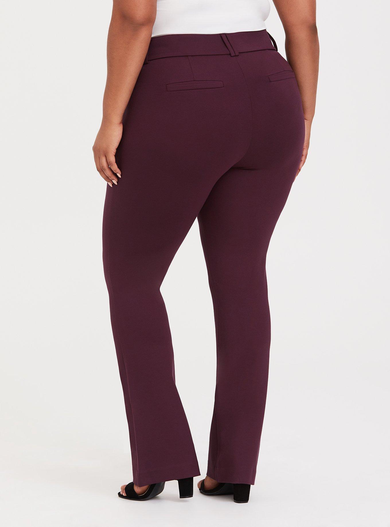 Plus Size - Studio Signature Premium Ponte Stretch Trouser