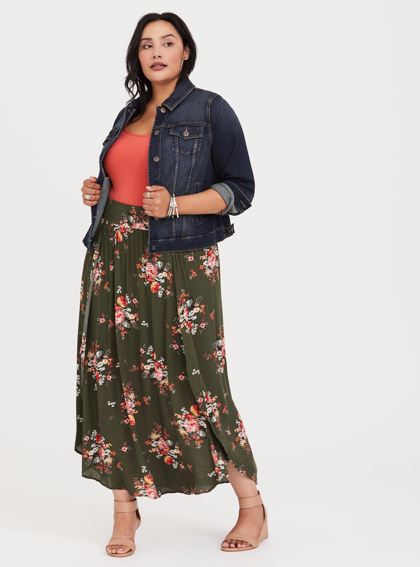 Torrid maxi clearance skirt