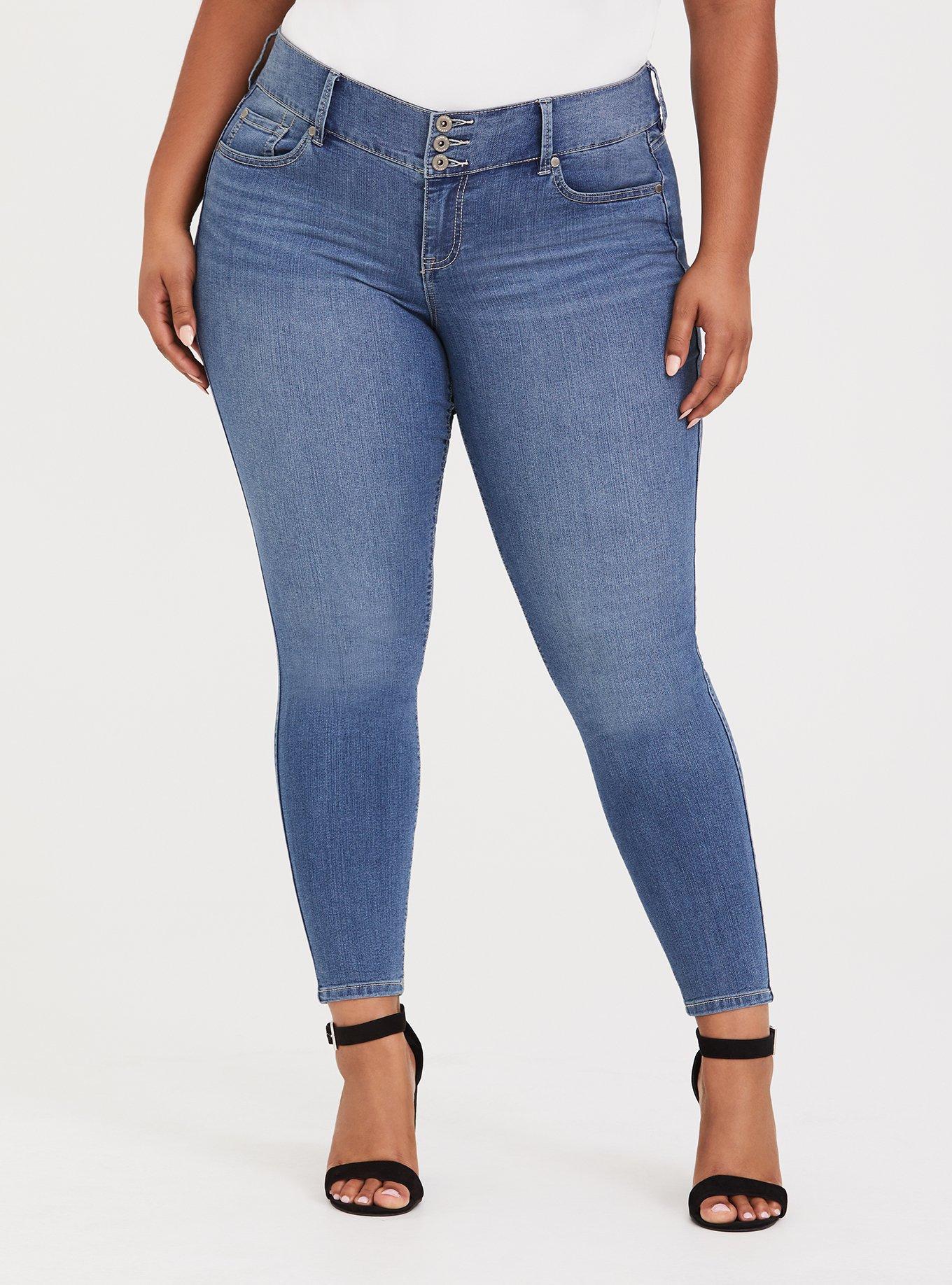 Plus Size Jegging Super Stretch Light Wash Torrid