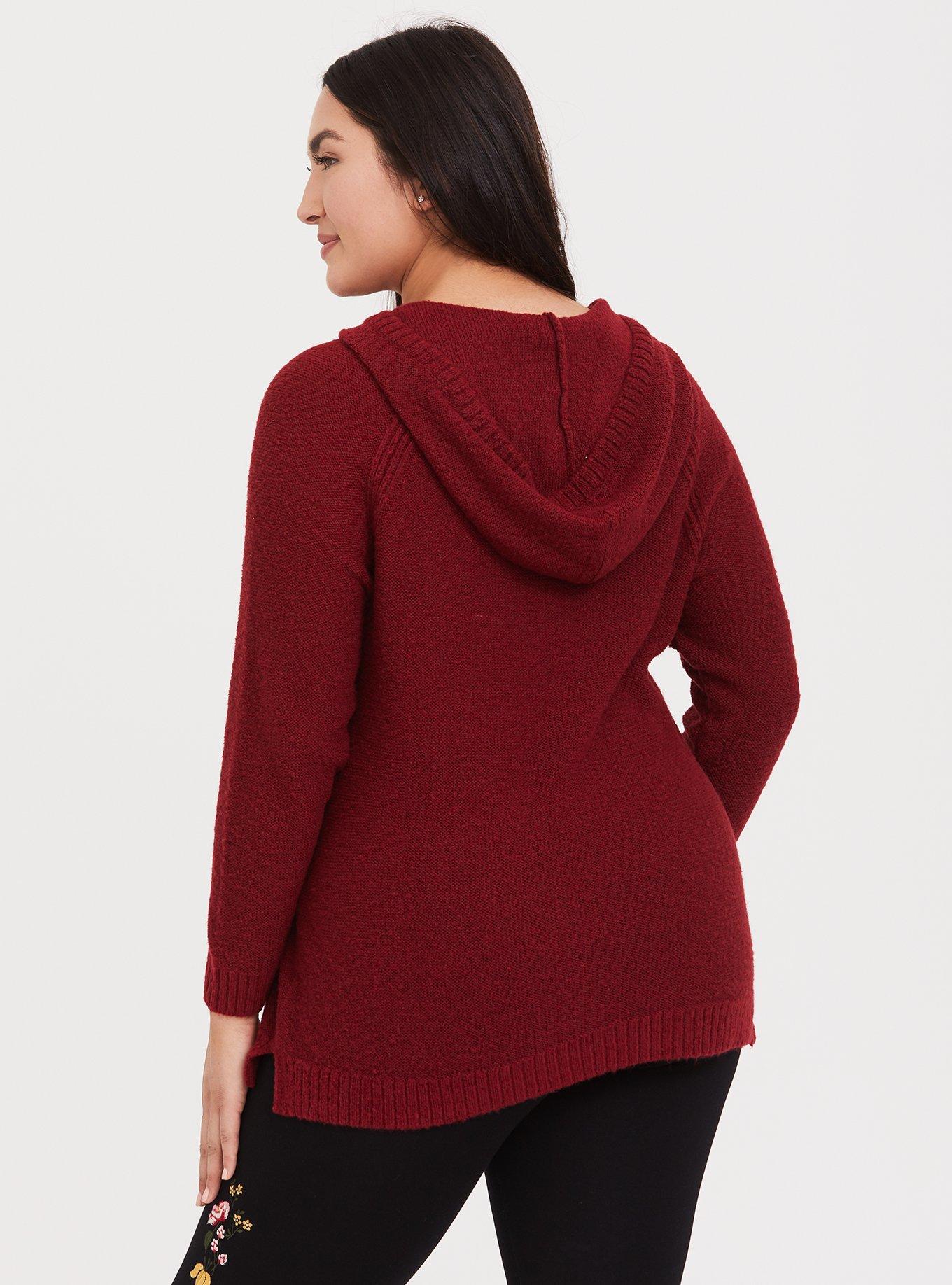 Hooded tunic outlet sweater