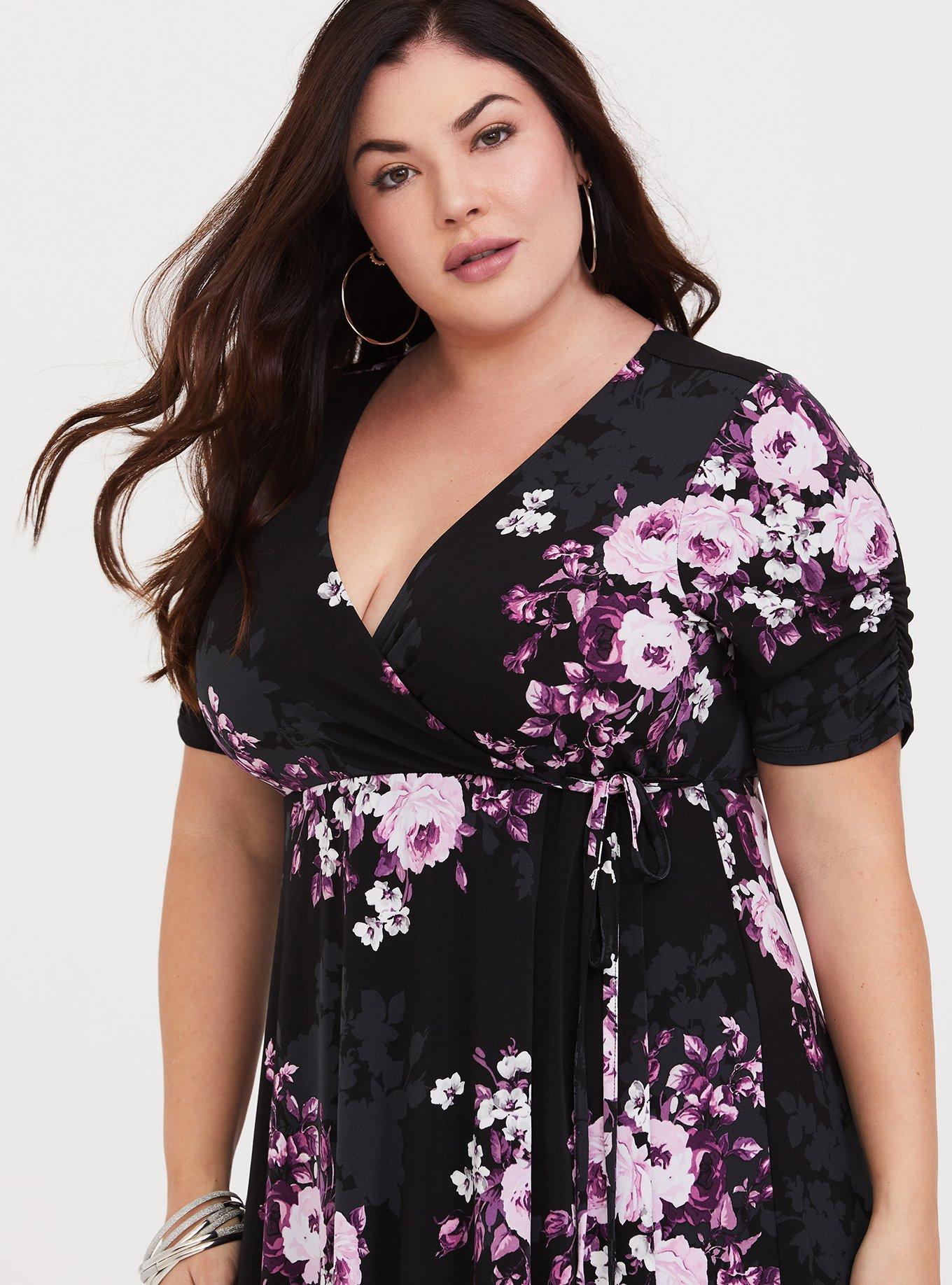 Torrid best sale wrap dress