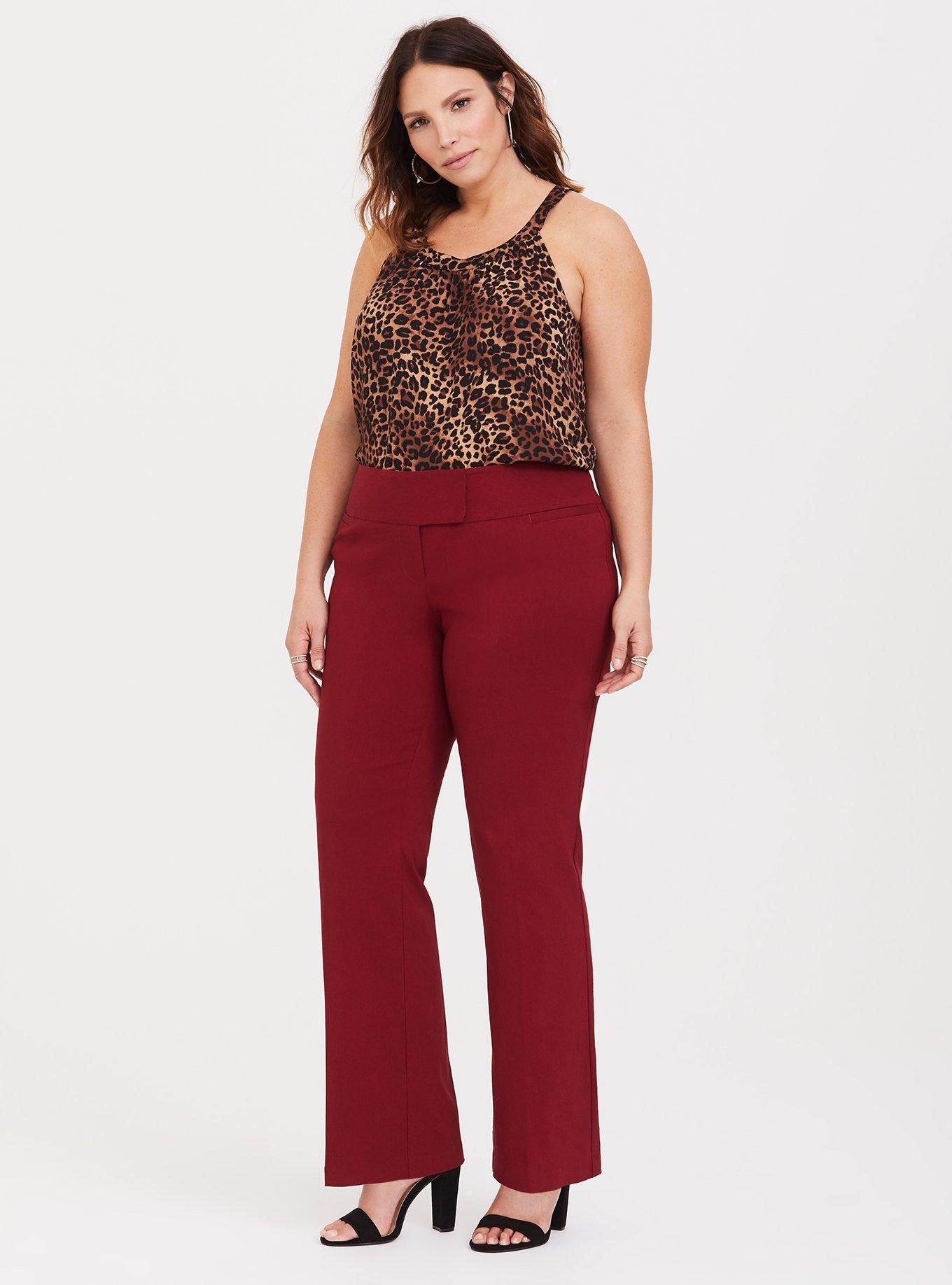 Torrid store red pants