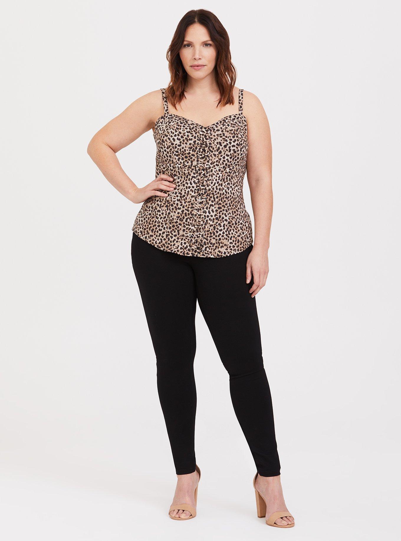 Bengaline Corset Cami, CHEE LEOPARD, alternate