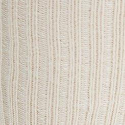 Plus Size Butter Soft Knee-High Sock, IVORY, swatch