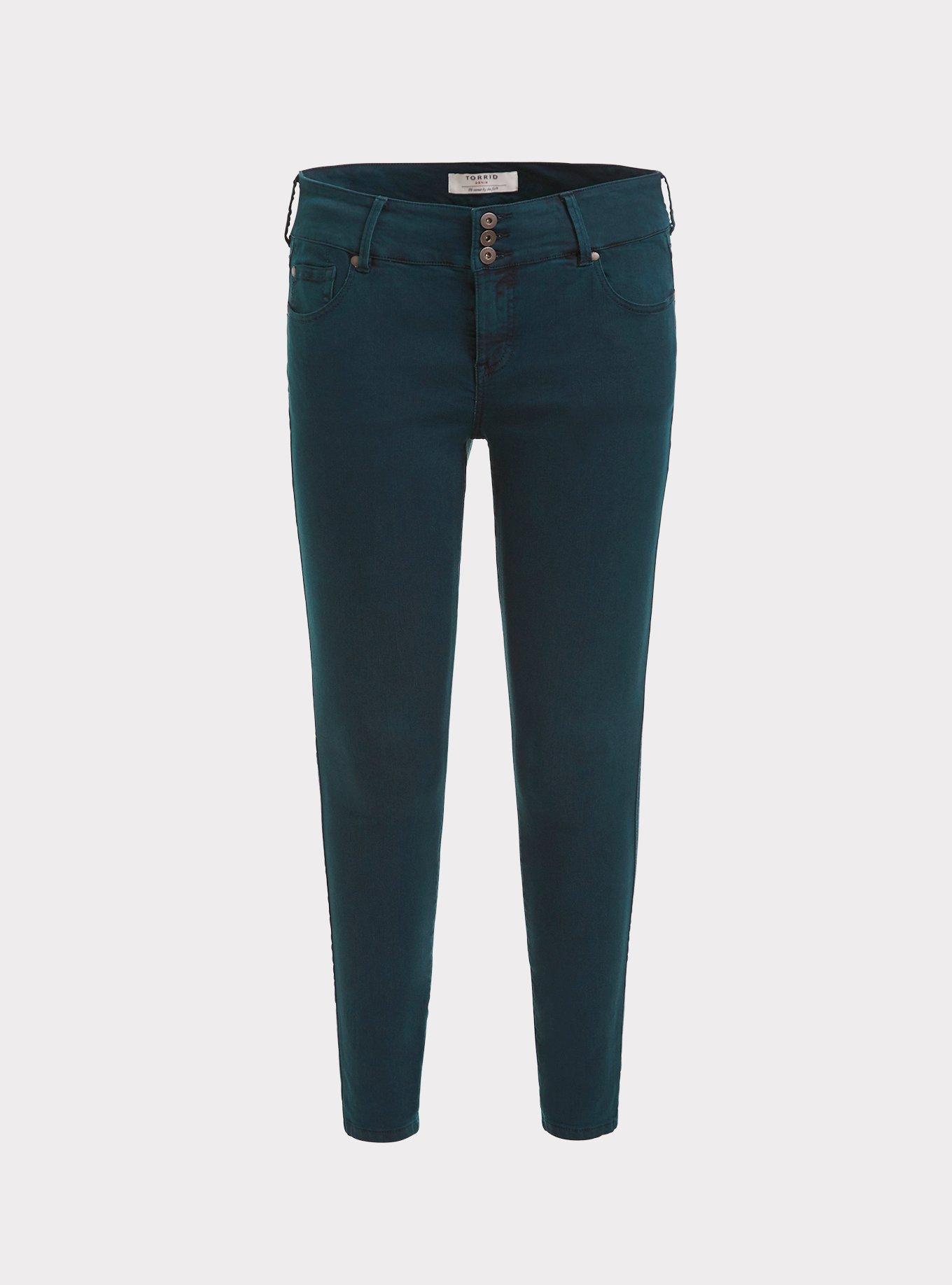 Jegging - Super Stretch Dark Teal, , hi-res