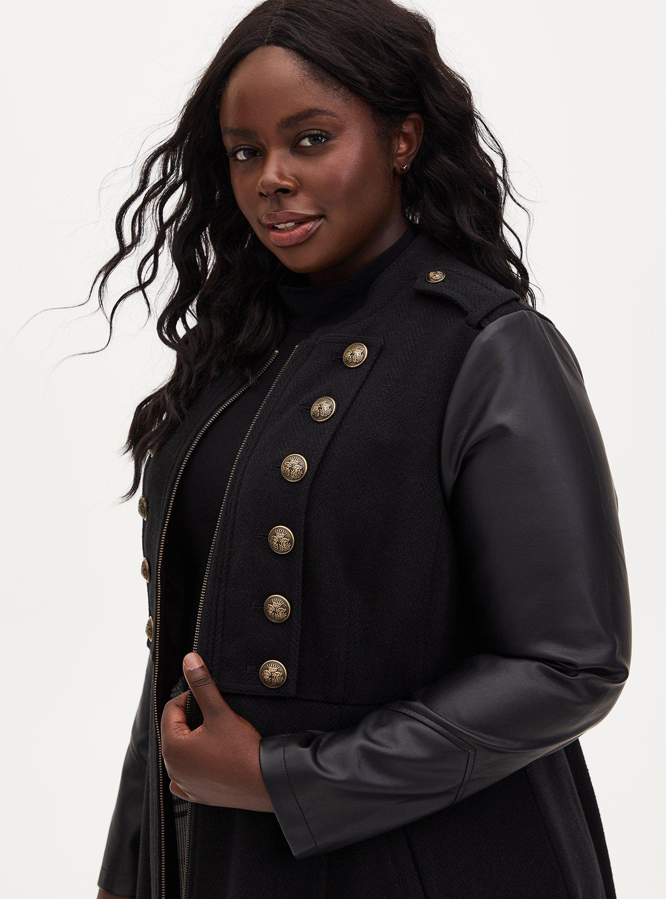 Torrid military outlet coat