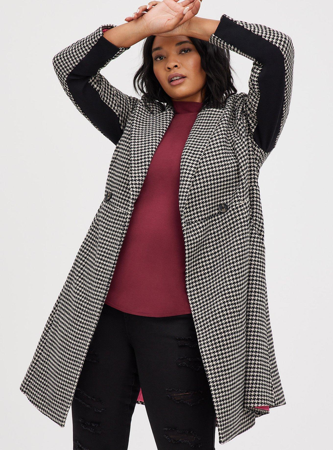 Torrid fit best sale and flare coat