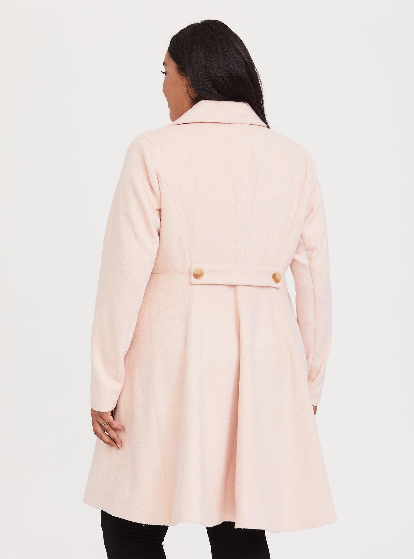 Torrid discount pink coat