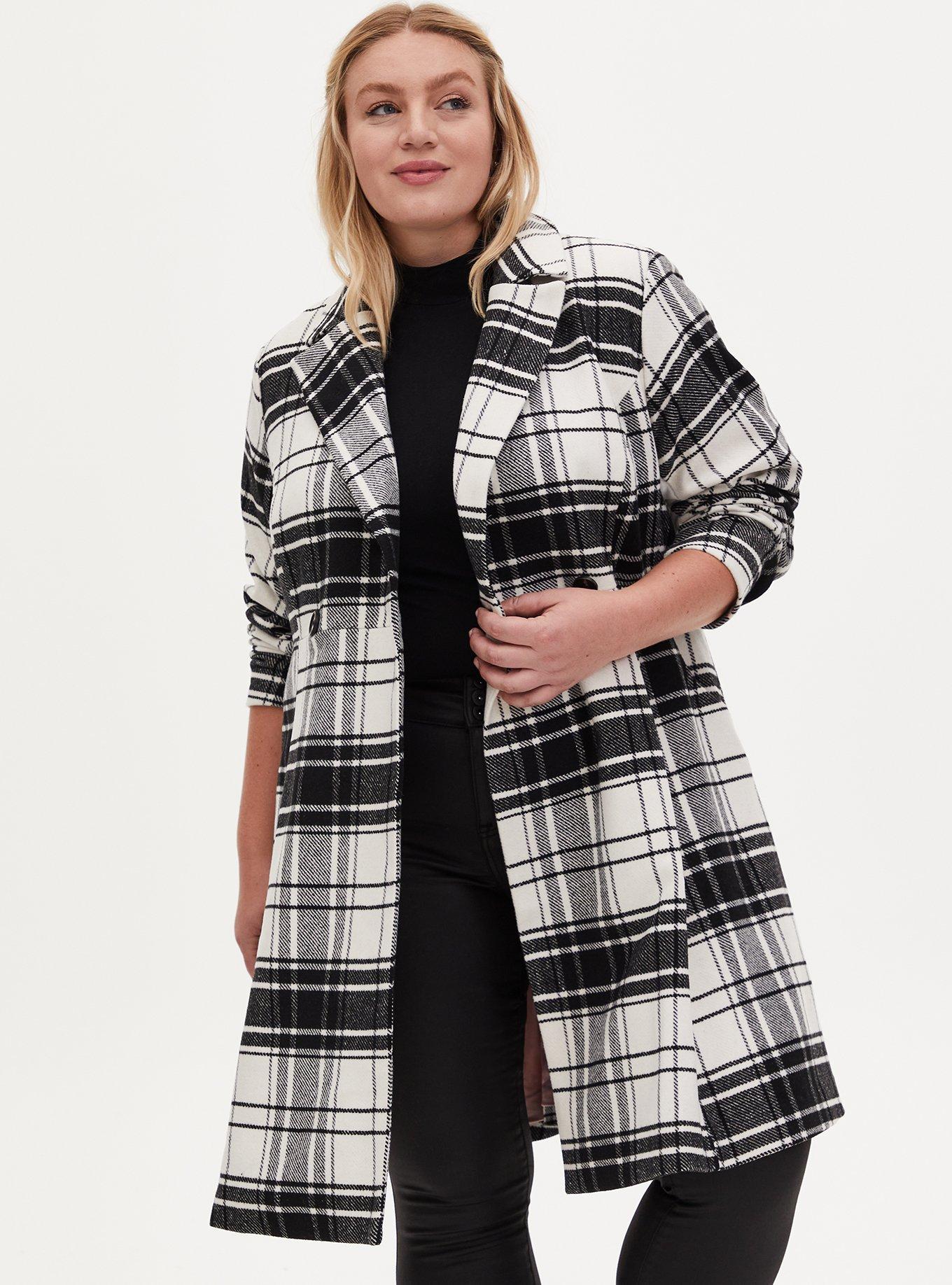 Torrid fit and outlet flare coat