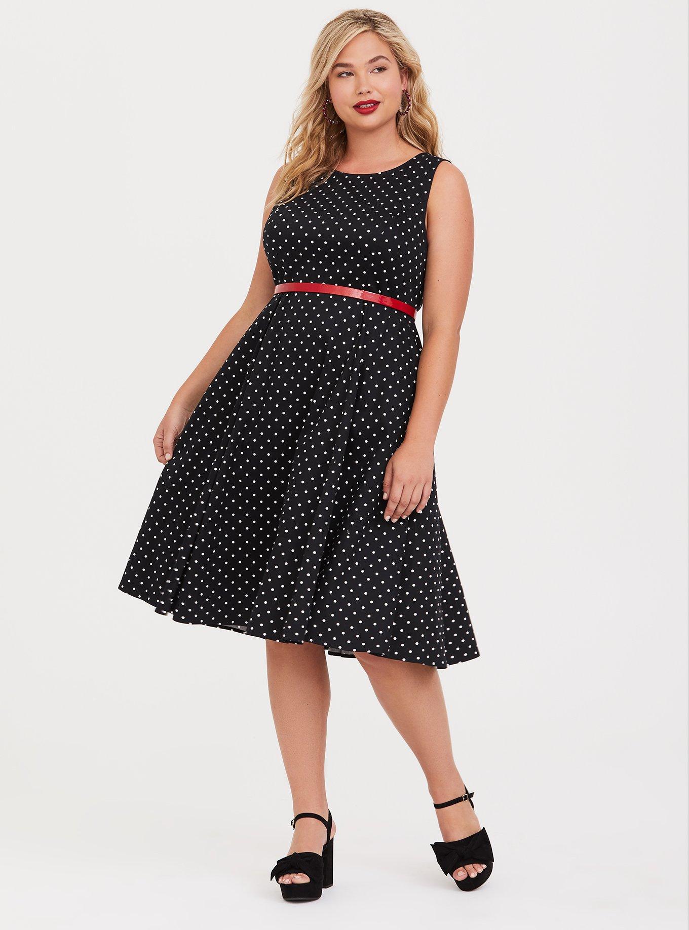 NOVA OCTO  Polka Dot Party Dress