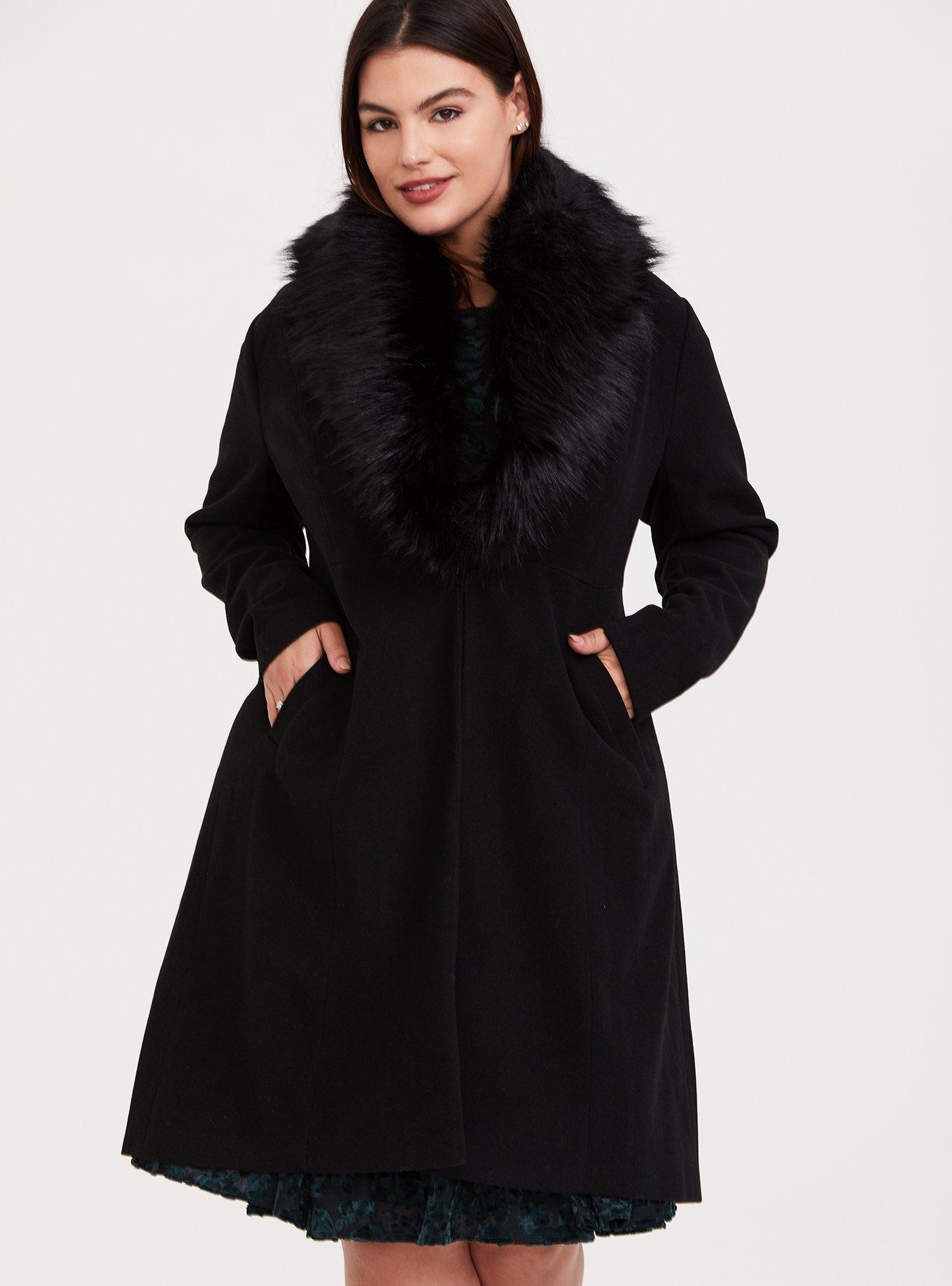 Torrid 2024 fur coat